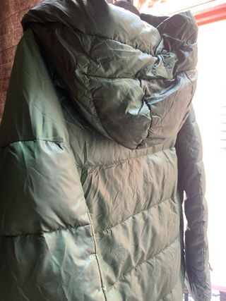 Plumas Zara Verde Talla XL