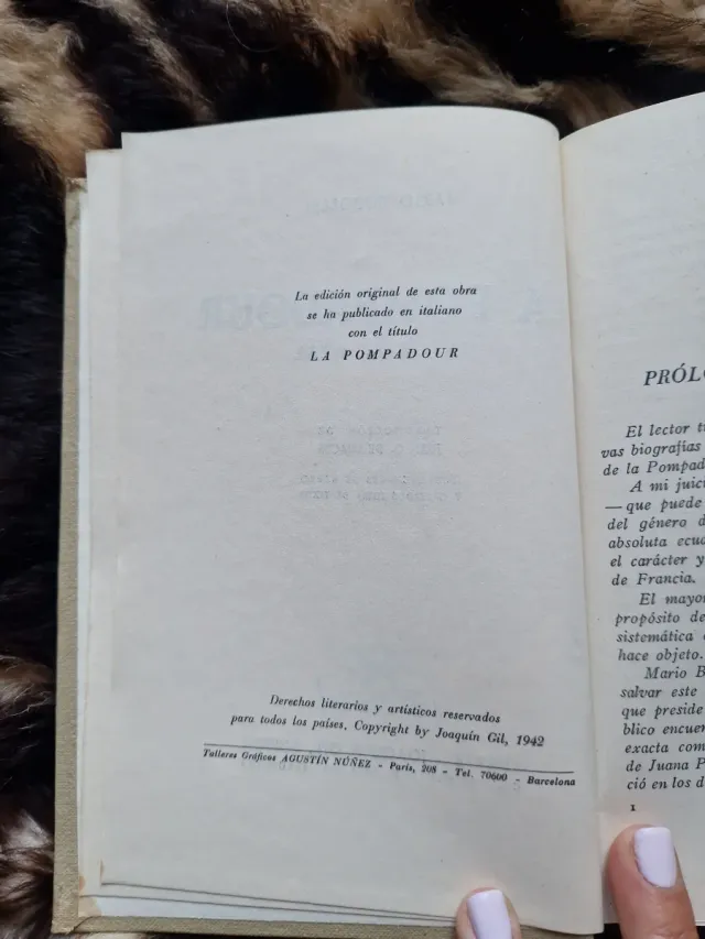 Libro vintage La Pompadour de Mario Buggelli.