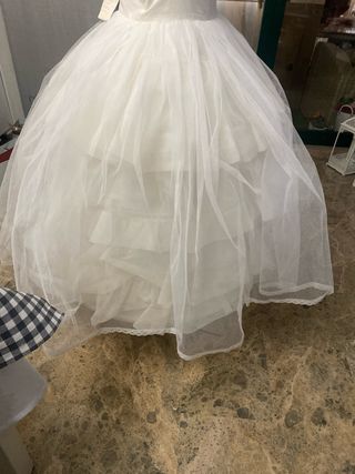 Can Can Fallera Adulta Blanco