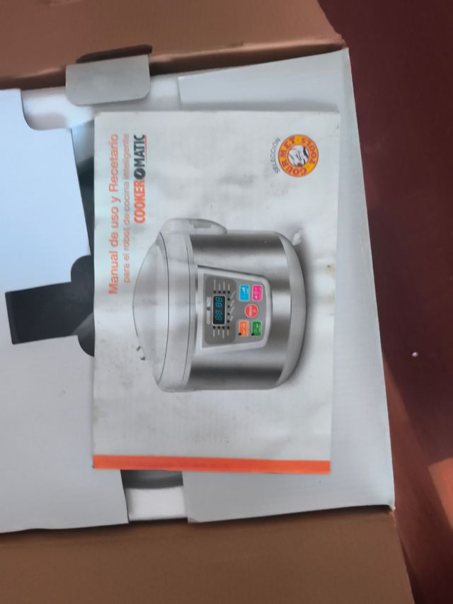 Robot de cocina inteligente Cooker Matic de 5l.