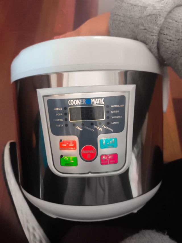 Robot de cocina inteligente Cooker Matic de 5l.