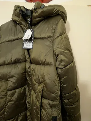 Giacca piumino verde taglia M