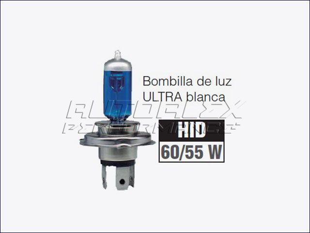 Bombilla H4 60/55W HID Ultra Blanca