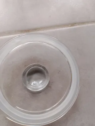 Botes de cristal con tapa