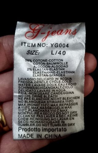 Minifalda vaquera negra