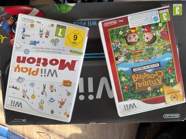 Nintendo Wii Mario Kart Pack Negro