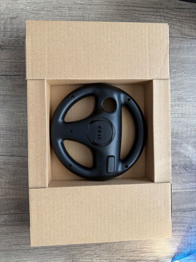 Nintendo Wii Mario Kart Pack Negro