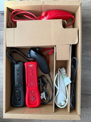 Nintendo Wii Mario Kart Pack Negro