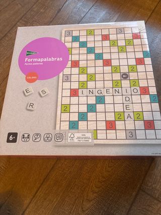 Formapalabras Juego de Mesa Tipo Scrabble NUEVO