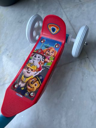 Patinete Patrulla Canina 3 Ruedas