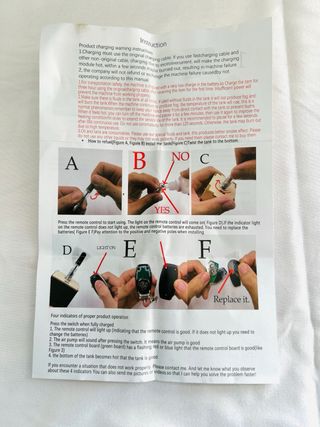 Máquina de humo mini portatil