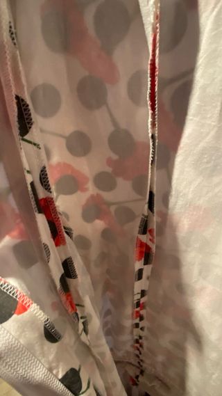 Vestido Flamenca Canastera Lunares Rojos