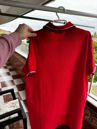Polo Fred Perry Rojo Talla M