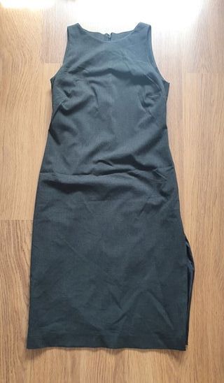 Vestido gris marengo