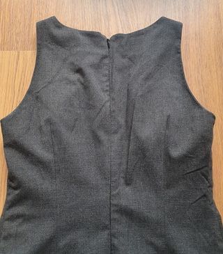 Vestido gris marengo