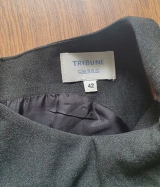 Vestido gris marengo