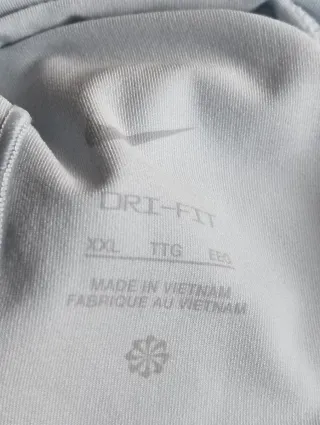 Camiseta Nike ONE LUXE ESS Azul Mujer Talla XXL