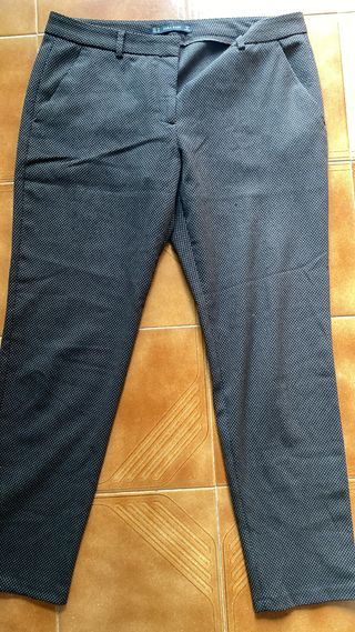 Pantalón Zara Basic Mujer Talla L