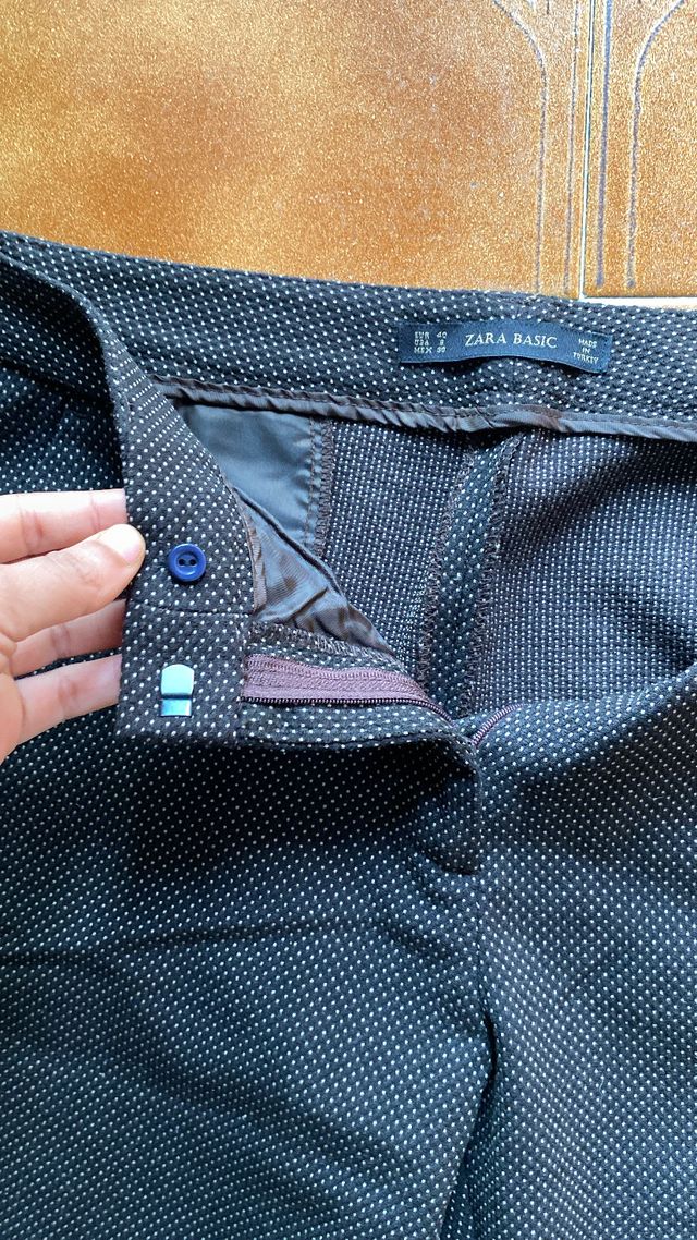 Pantalón Zara Basic Mujer Talla L