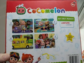 Puzzle Cocomelon Mi Primer Puzzle 4 en 1