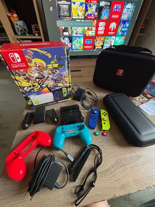 Nintendo Switch OLED Splatoon Edizione Nuova