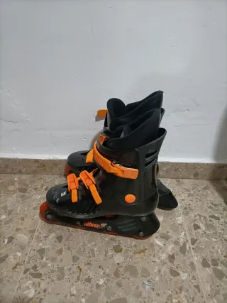 Patines CaliforniaPro Negro y Naranja