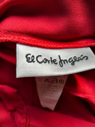 Pantalón de vestir rojo como nuevo Talla normal 44