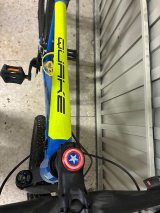 Bicicleta 27,5 Azul y Amarilla talla M