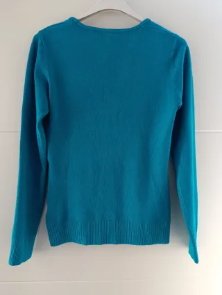 Jersey mujer escote cuadrado