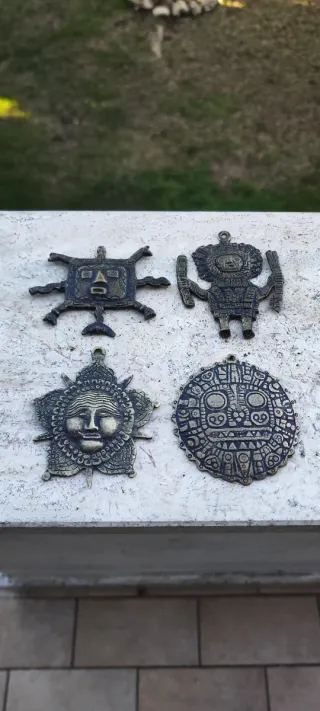 Ciondoli amuleti peruviani antichi