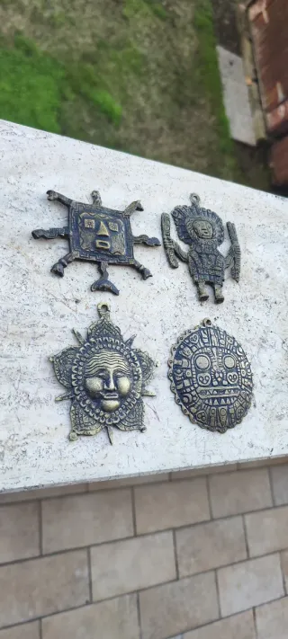 Ciondoli amuleti peruviani antichi