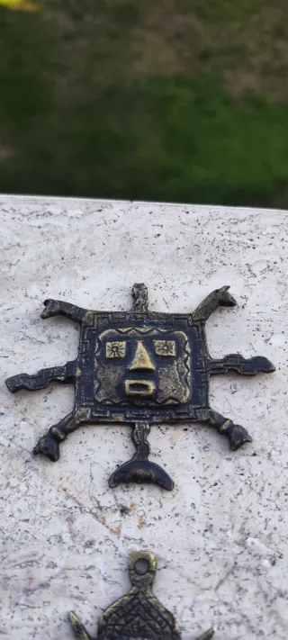 Ciondoli amuleti peruviani antichi