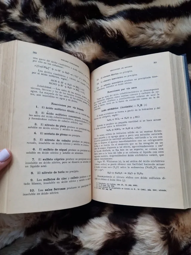 Tratado de Química Analítica vintage