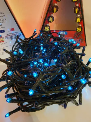 Luci albero natalizio 240