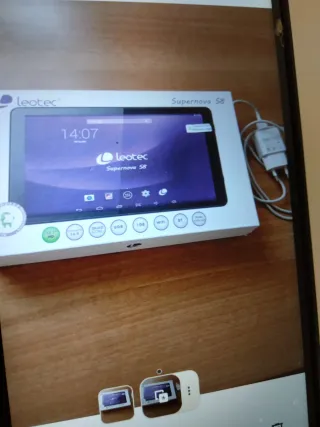 Tablet Leotec Supernova 58 Negra/Morada