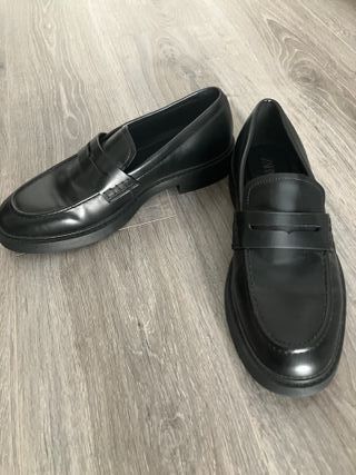 Zapatos ZARA hombre negros talla