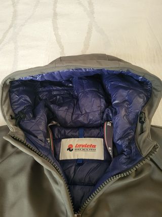 Plumífero Invicta Mujer Talla L Verde/Azul