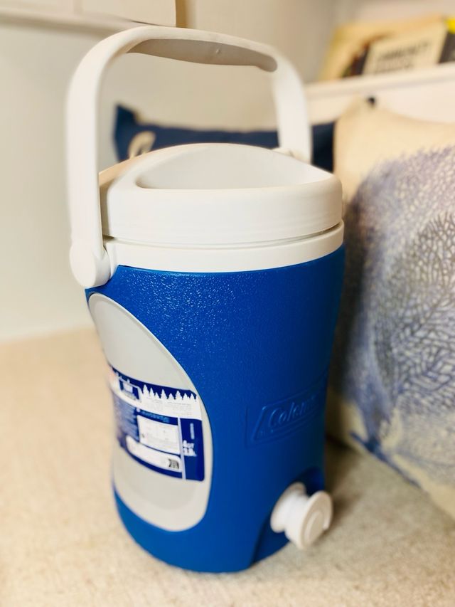 Nevera portátil Coleman azul