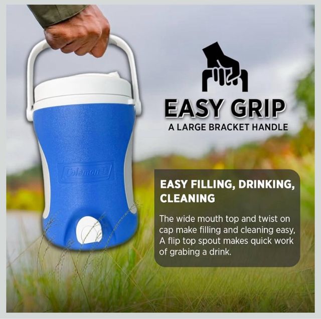 Nevera portátil Coleman azul