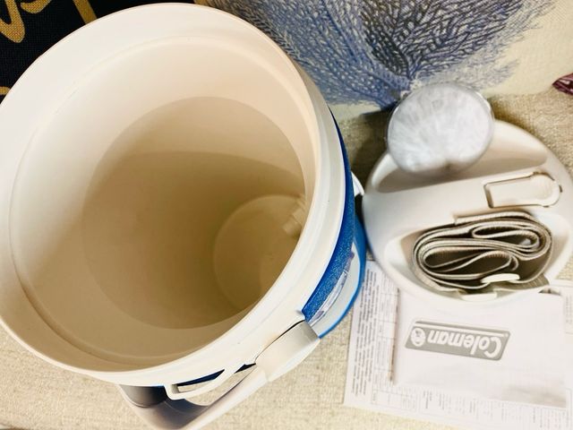 Nevera portátil Coleman azul