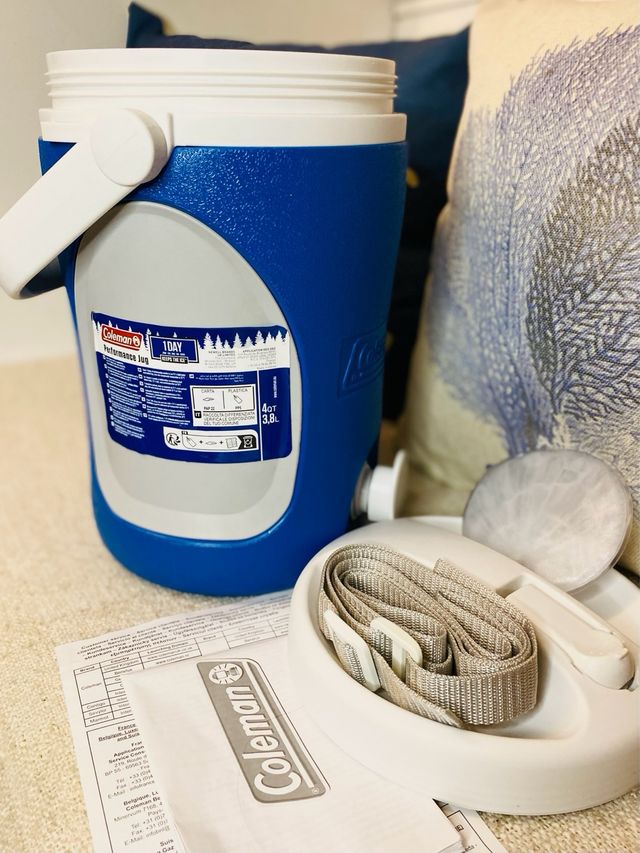 Nevera portátil Coleman azul