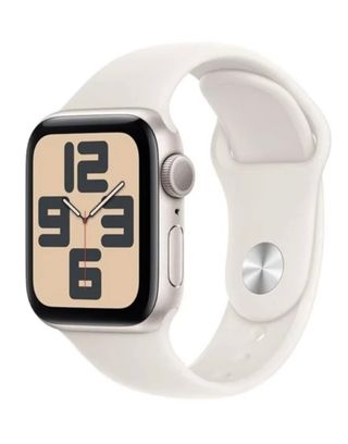 Apple Watch SE Plata con Correa Blanca