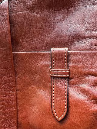 Mochila Cuero Artesanal Marrón