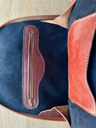 Mochila Cuero Artesanal Marrón