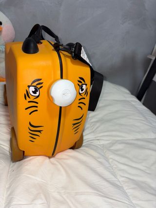 Valigia per bambini con ruote design tigre