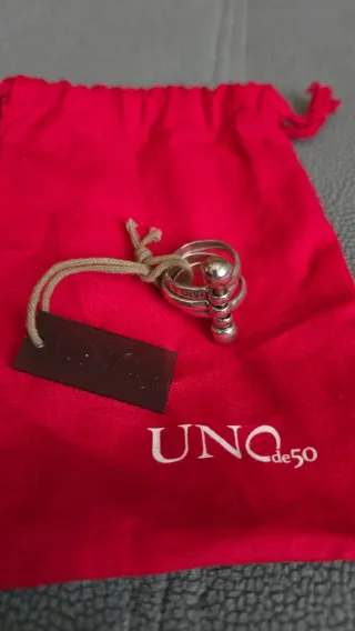 Anillo Uno de 50 Plata