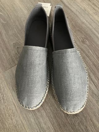 Zapatos Zara Hombre Talla 44 Gris