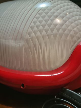 Lampada Noce Castiglioni Flos rossa