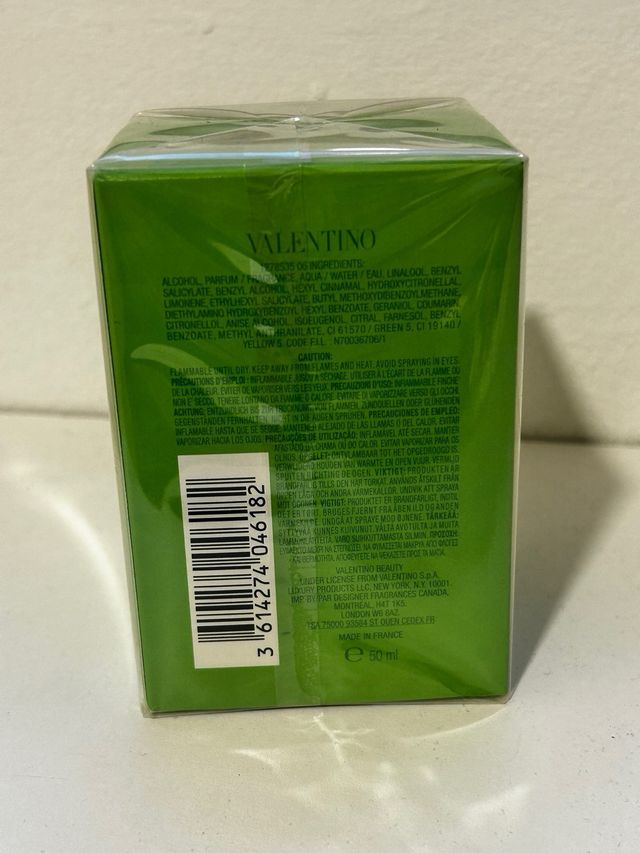 Valentino Donna Born in Roma Green Stravaganza 50m