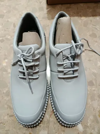 Zapatos Camper Pix Mujer Piel Gris